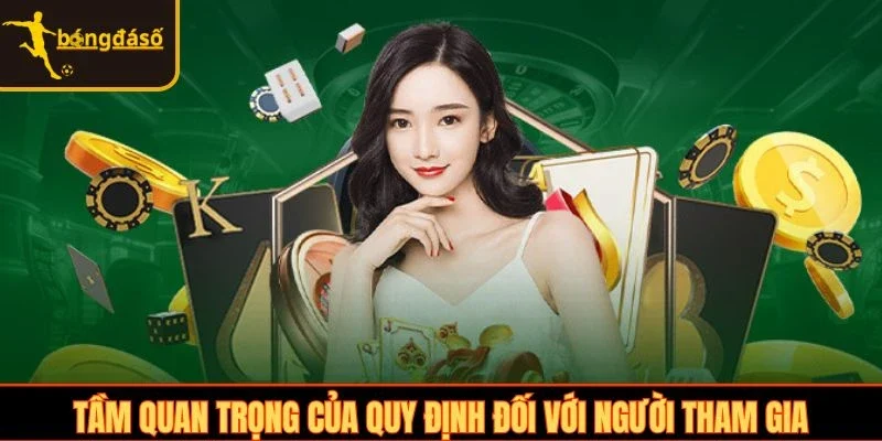 Tầm quan trọng của quy định đối với người tham gia